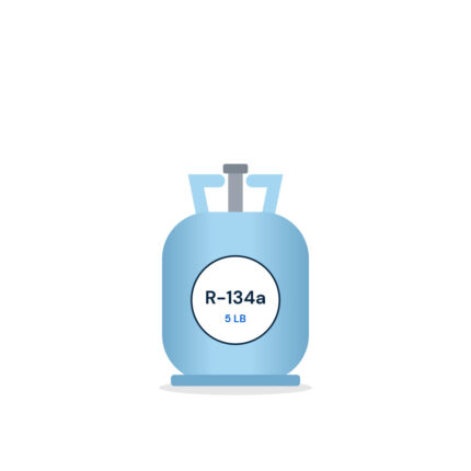 R-134a refrigerant 5 lb cylinder