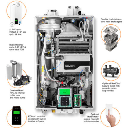 Navien NPE-240A2 detail 2